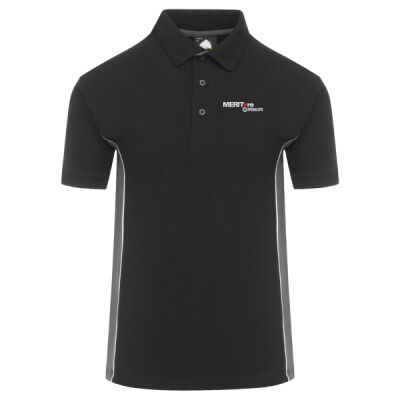 Unisex 2 Tone Polo Shirt Thumbnail